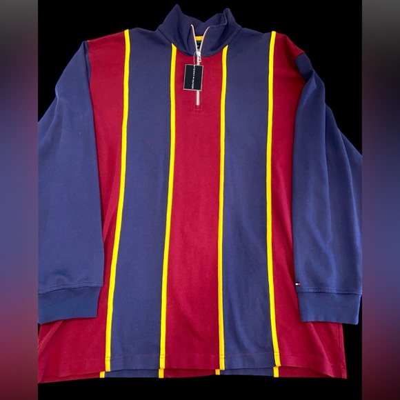 Tommy Hilfiger Brand New Anderson Zip Mock Sweater - Picture 2 of 8